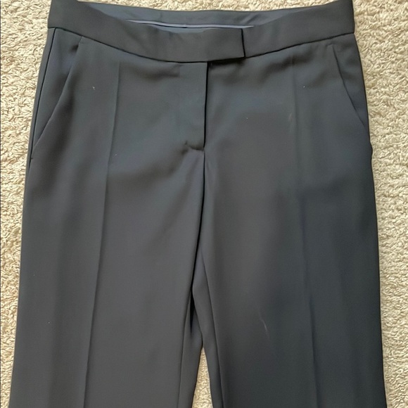 Stella McCartney Black Wool Wide Leg Pants Tuxedo Stripe down sides 40 NWT - Picture 9 of 16